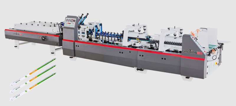 YZHH-GK 全自動糾偏糊盒機